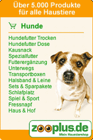 zooplus - mein Haustiershop f&uuml;r Hunde
